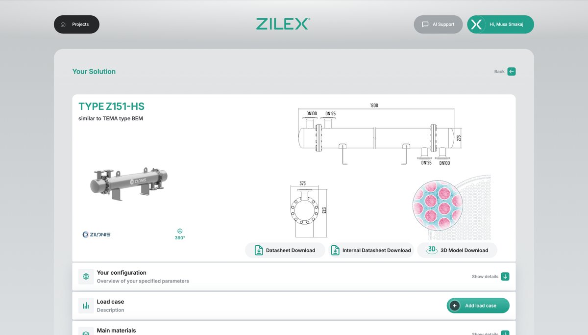 Lösungsdetail mit 3D-Modell